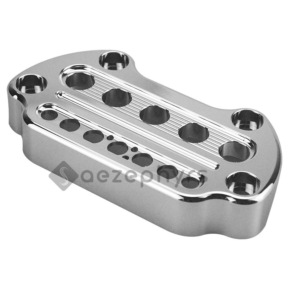 Capa de Suporte de Velocímetro Lateral/Remoção para Motocicleta Braçadeira Superior Guidão Riser Mount para Harley Sportster Iron XL883 Forty-Eight 95-20