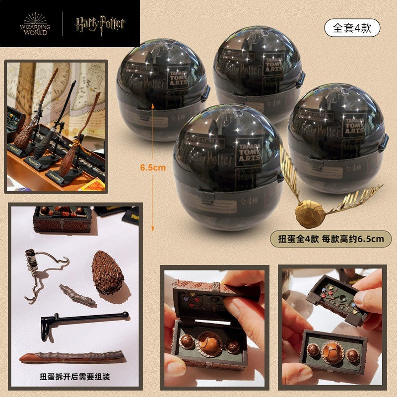 Bandai Original Gashapon Harry Potter Wizarding World Action Figure Toys Model Gifts For Kids Collectible Desk Ornaments