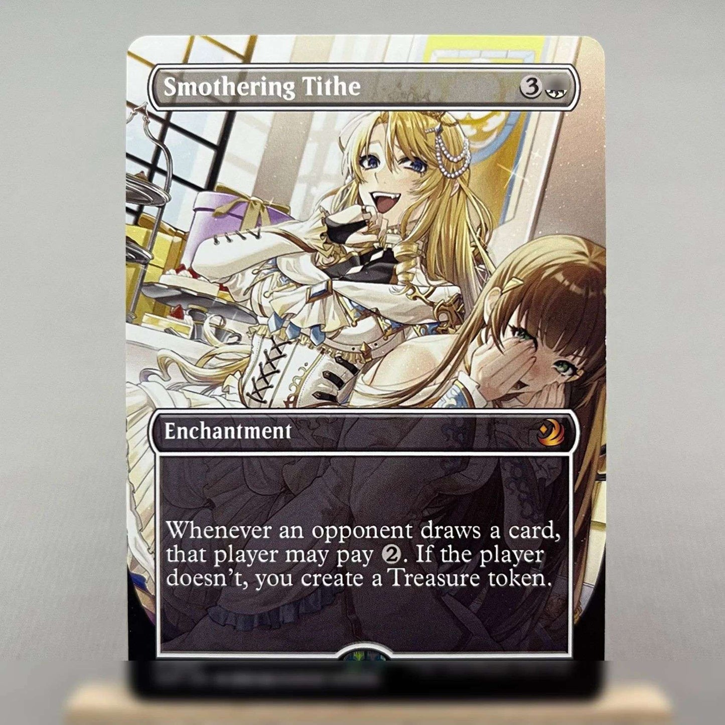 WOT SPG LCC WOE LCI HOLO4-02 Cartas TCG para Jogo em Casa Proxy mágico da Mana Crypt Rhystic Study Lord of Underworld gather