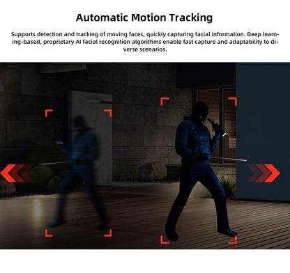 KERUI Icsee Outdoor PTZ 6K WIFI IP Camera Home Security Triple Lens Camera CCTV Video Surveillance With Triple Screens