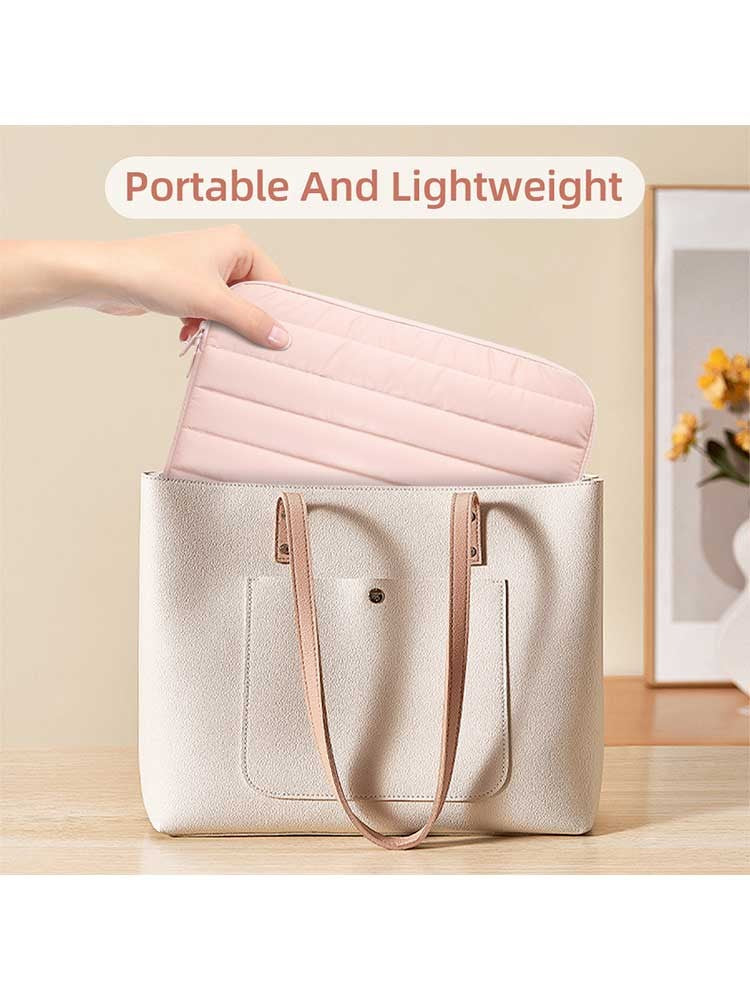 13/14 Inch Puffy Laptop Sleeve Cover Bag For Laptop Cover for MacBook Air iPad Pro Tablet Pouch Bag Fashion Notebook Soft Case
