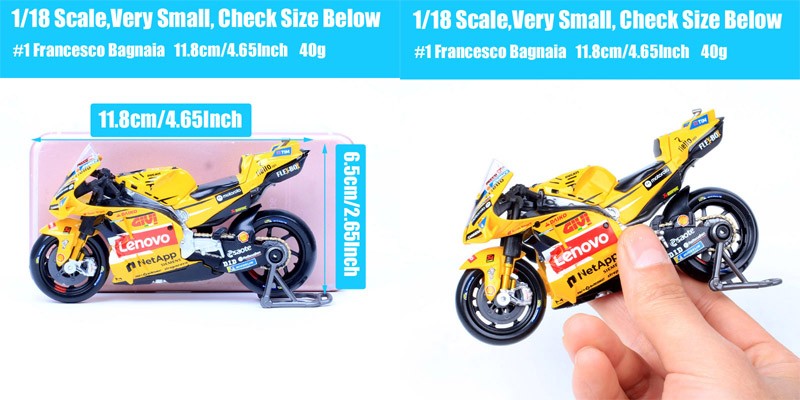 1/18 Maisto KTM RC16 Redbull Ducati GP21 GP22 GP23 GASGAS Honda RC213V Repsol Yamaha YZR-M1GP Moto Modelo de Corrida