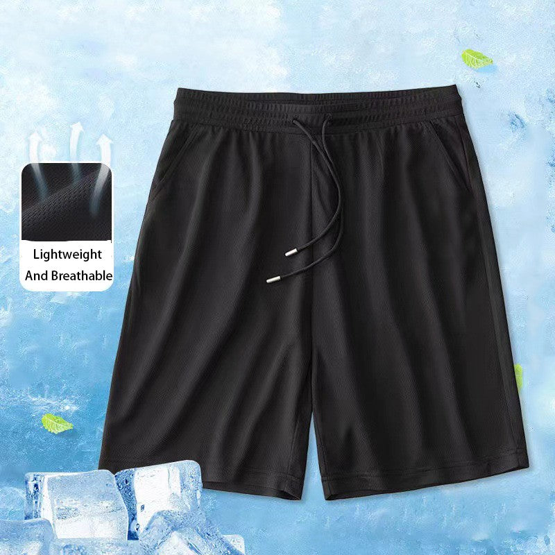 Men Shorts Summer Quick-drying sweatpants Loose Mesh Casual Shorts Breathable Pants Basketball shorts Beach Short men Gym shorts