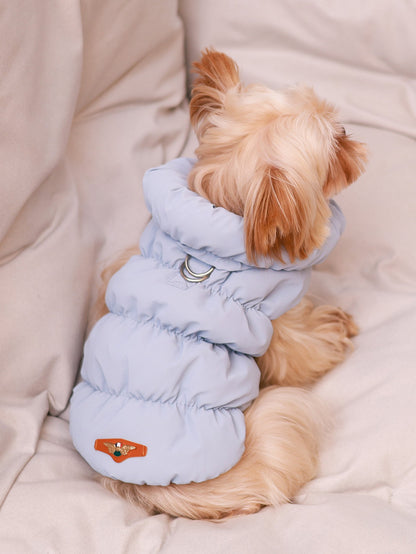 Jaqueta para Cães para Outono/Inverno, Casaco para Pets, Agasalho Quente e Grosso de 3 Camadas, Adequado para Cães Pequenos a Médios como Poodle, Teddy, York