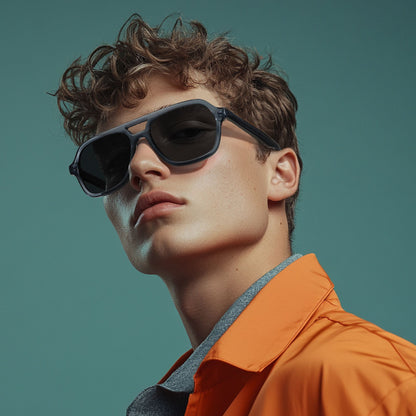 ZENOTTIC 2025 Trend Aviator Polarized Sunglasses Handmade Acetate UV400 Protection Pilot Sun Glasses for Women Men