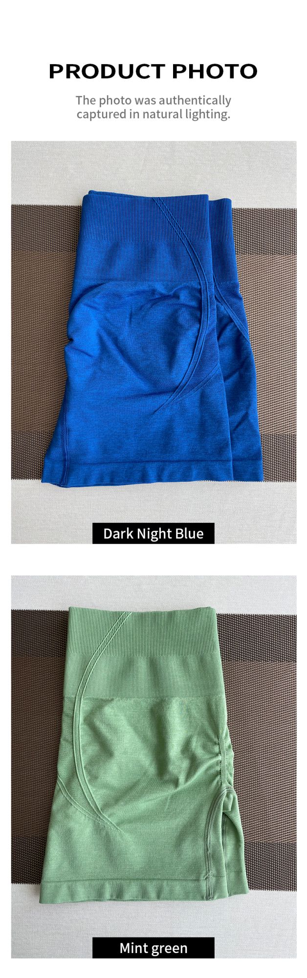 TKITK Seamless Tight shorts Gym shorts Womens Workout Yoga shorts  Soft High Waist Outfits Fitness Sports Wear