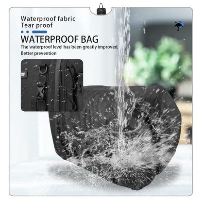 Motorcycle Tail Bag Waterproof 20L-60L Expandable Back Seat Saddle Bag Luggage Pannier Motorcycle Accessories Rider Backpack