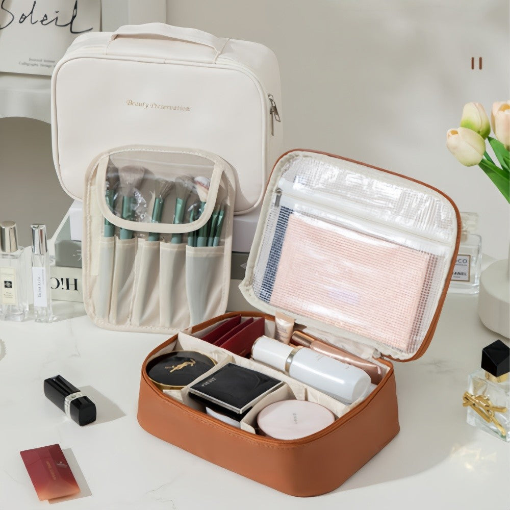 New Women's Cosmetic Bag Portable Storage Bag Large Capacity Luxury makeup bag travel organizer Essentials Toiletry Bag