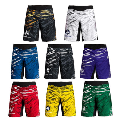 2025 New Summer Men's Quick Dry Shorts Fitness Breathable Sports Comfortable Sweat-Absorbing Shorts Fighting Boxing Shorts