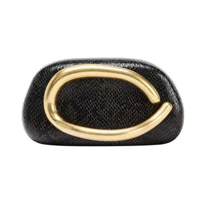 Box Bag Metal Details Crossbody Pu Leather Clutch Shoulder Luxury Brand Handbags Women's Handbag Ladies Female Evening Purse Red