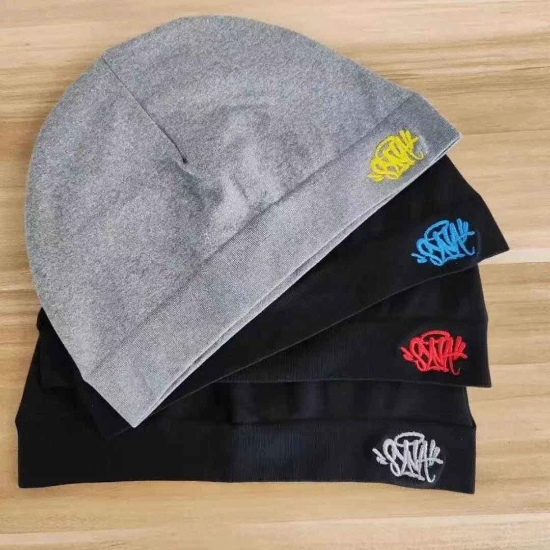 Gorros de Caveira Sy Touca de Corrida Sy 2025 Novo Tricô Sy-na Touca Masculina Feminina Touca de Qualidade Y2k Gorros Quentes