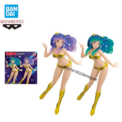 Em Estoque Bandai BANPRESTO Urusei Yatsura GLITTER&GLAMOURS LUM Shooting star Anime Action Figures Modelo Colecionáveis Presente de Aniversário