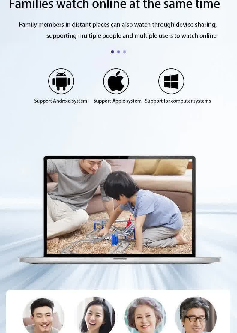 ICSEE 2MP Wifi Camera E27 Surveillance Camera Color Night Vision 360° Rotating Human Tracking Security Protection Smart Home