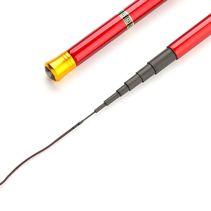 1.6m-4.8m Length Ultralight Fishing Rod Hand Pole Design Feeder Type Carbon Fiber Fishing Rod Telescopic Mechanism