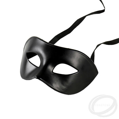 Elegant Black Masquerade Mask Set Perfect for Venetian Party Mardi Gras and Halloween Celebrations 1pcs