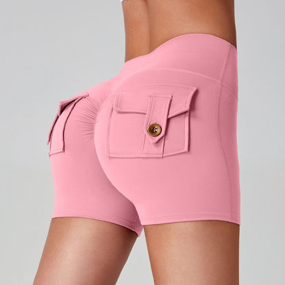 Yoga Shorts For Women 2025 Summer Fitness Women's Sports Cycling Running Shorts Leggings Sportswear Woman Gym Yoga Clothes