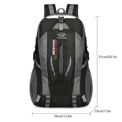 40L Outdoor Waterproof Large Capacity Hiking Bag