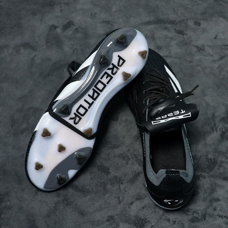 High Quality Mens Soccer Shoes Non-Slip Turf Soccer Cleats for Kids TF/FG Training Football Boots Chuteira Campo 35-45