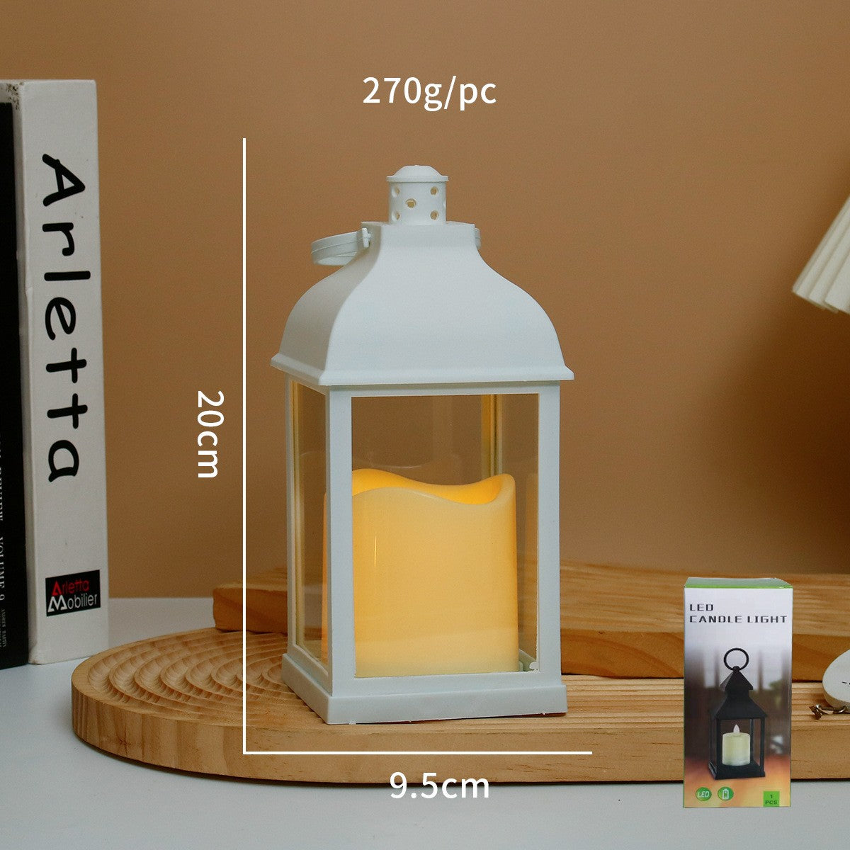 Portable LED Candle Lamps Camping Horse Tent  Lanterns Outdoor Garden Desk Holiday Atmosphere Retro Night Light Decorative Lamps