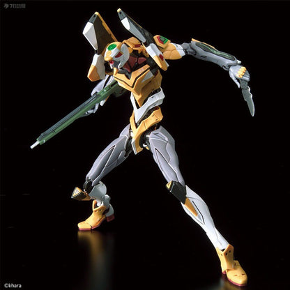 Bandai Genuíno RG EVANGELION UNIDADE-00/01/02/03/04/06/08a CONJUNTO DE ARMAS Anime Boneco de Ação Modelo de Montagem Colecionável Brinquedos Infantis