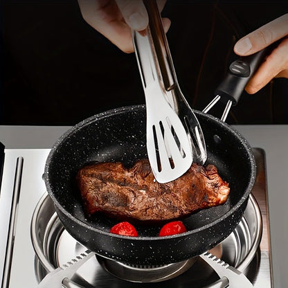 12cm Mini Nonstick Frying Egg Pan Portable Camping Cooking Omelet Pan Steak Frying Pan Gas Stove Induction Hob Kitchen Cookware