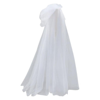 Halloween Ghost Cosplay Outfit Long Mesh Hooded Cloak Grim Reaper Witch Costume For Stage Performance Party Show