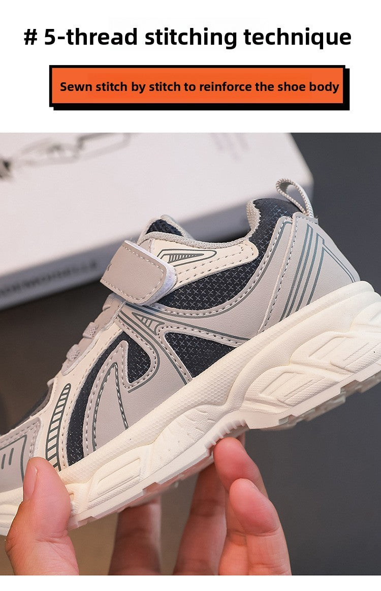 2025 Spring Autumn New Boys Kids Sport Shoes Girl Baby Toddler Mesh Breathable Casual Running Shoes Soft Soled Children Sneakers
