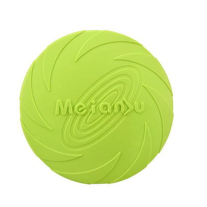 OUZEY Brinquedos de Disco Voador Resistente à Mordida para Cães, Brinquedos Multifuncionais para Treinamento de Filhotes, Jogos Interativos ao Ar Livre, Produtos para Cães de Estimação