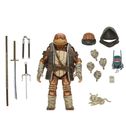 NECA Tartarugas Ninja Mutantes Adolescentes O Último Ronin Ultimate Yi Odyn Moja UnoRe-Evolution Boneco de Ação