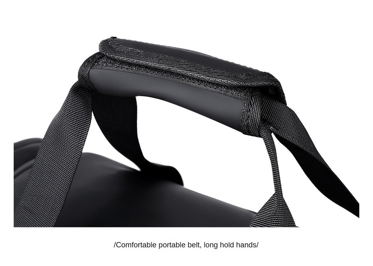 Customized High-end Men's Gym Bag Logo Fitness Bag Sports Bag Dry And Wet Travel Handbag Business Handbag Printed Name