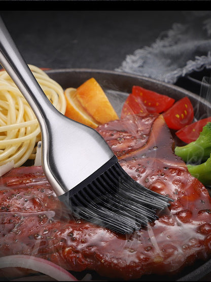 Kitchen Oil Brush Silicone  Brush BBQ Grill Oil Sauce Butter Basting Brush Barbecue Cooking Brush Kitchen BBQ Accessories