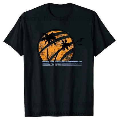 2025 The Last of Us T Shirt Men Punk Hip Hop Tees Top Summer Casual T-shirt Anime Graphic Tees Unisex Streetwear Male Ellie