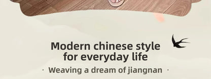 Plus Size Acetate Wide Leg Pants Women's Spring Autumn National Style Print High Waist Slimming Drapey Cool Large Size Women'...