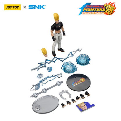 JOYTOY SNK Boneco de Ação 1/18 KOF 98UM Time de Heróis Kyo Kusanagi Goro Daimon Benimaru Nikaido Figuras Brinquedos Modelo