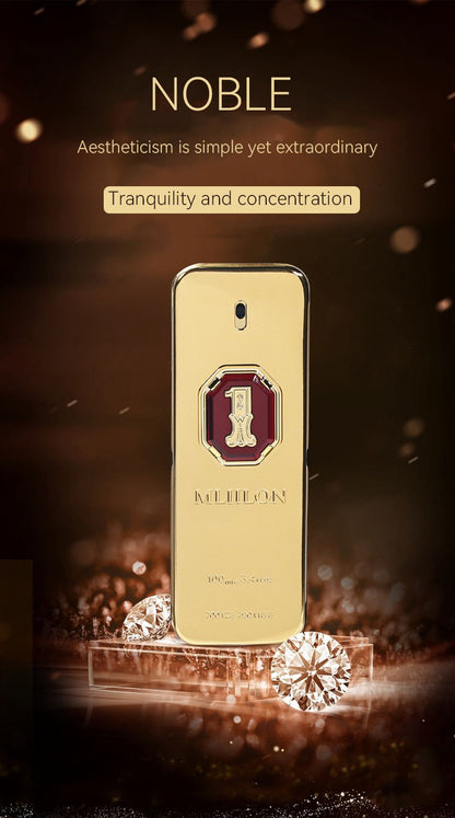 Toilette Spray Million Gentleman Vitality Confidence Cologne Perfume 100ml Bric Charm Perfume Brand Men's Pheromone Date Eau De