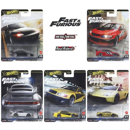 Original Hot Wheels Velozes e Furiosos Carro Modelo 1/64 2025 Lamborghini Porsche Honda Toyota Modelo Coleção Liga Carros Modelos Brinquedos Presente