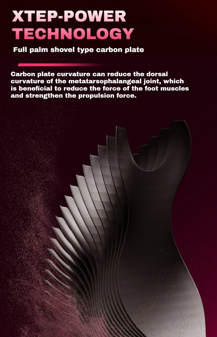 Xtep 160X 3.5 pro Running Shoes Professional Marathon PB Carbon Plate Sport Shoe Cushioning Shock Sneakers 976419110084