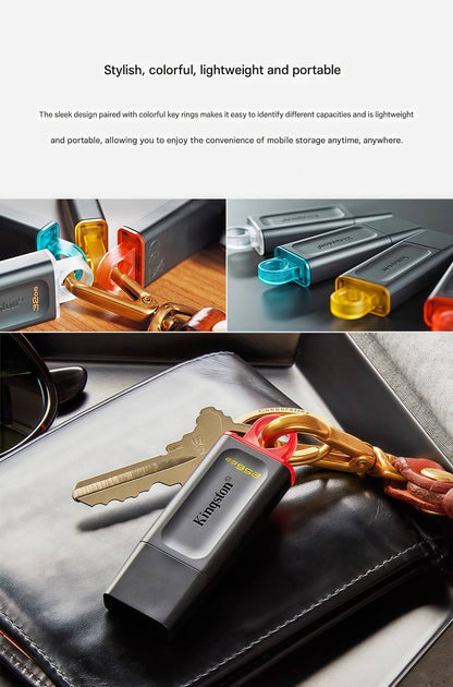 Kingston genuine USB flash drive, high-speed car dashcam, mobile phone/computer, student DIY