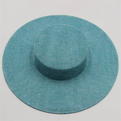 Chapéus Fascinators Femininos Base de Chapéu de Feltro para Festa Casamento Chapéu LUNQUIL de Aba Larga Chapéu Fedora Acessório de Cabelo Kentucky Derby
