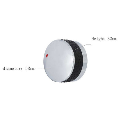 4pcs Grill Control Knob 58mm 50mm Outdoor BBQ Gas Stove Switch Knob Replacement Parts Barbecue Garden Tool Accessories Durable