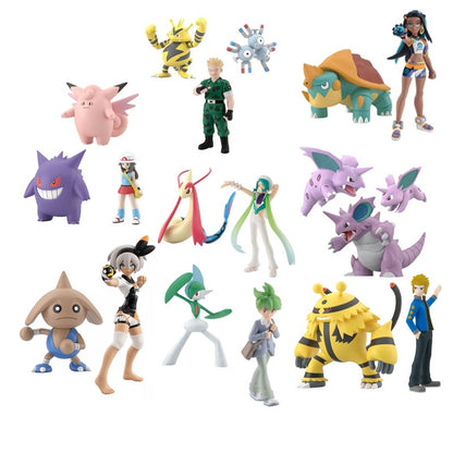 In Stock Pokemon Action Figure Ectoplasma Electabuzz The World of Proportions Anime Model Desktop Ornament Children Toys Gifts