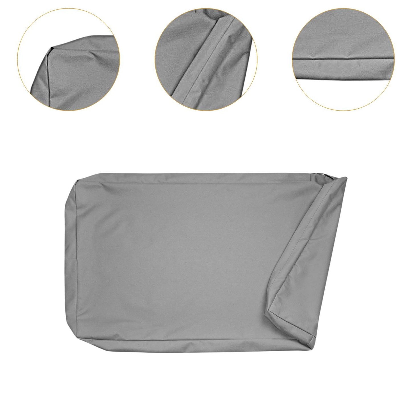 Capa de Cama para Cães em Tecido Oxford Impermeável, Substituível, Lavável, Capa para Almofada de Caixa para Cães, para Camas de Cachorros e Gatinhos, Suprimentos para Animais de Estimação