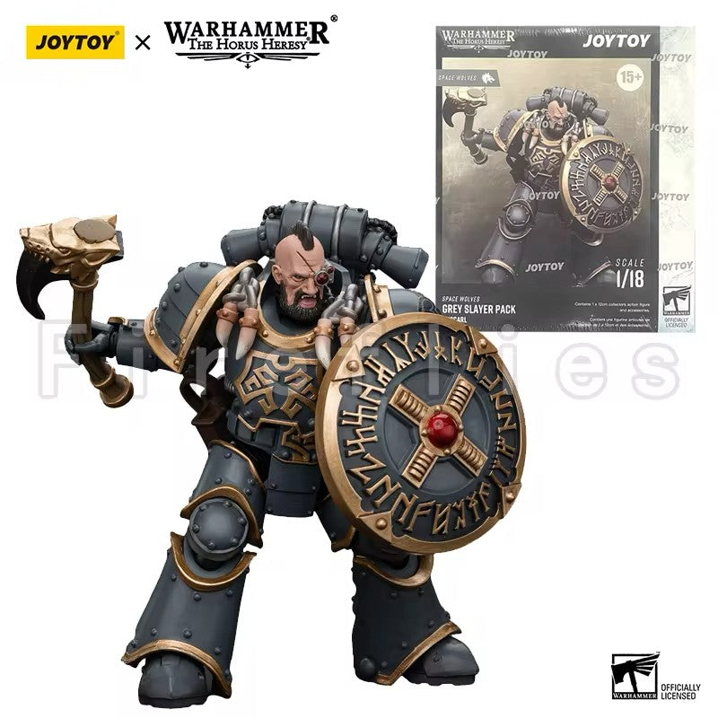 1/18 JOYTOY Action Figure 40K The Horus Heresy Space Wolves Figures And Mechas Logan Ghostwolf Anime Model Toy