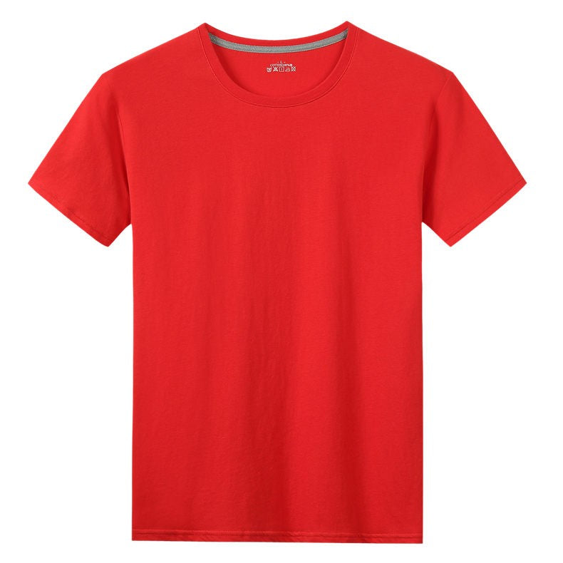 Hot Sale T-Shirts Male Tshirts Men Summer Tee Shirt Women Plain Solid Cotton Blue Short Top Tees Female Lady Girl Boy Brand Tee