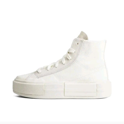 Converse Chuck Taylor All Star Men's and Women's Skateboarding Shoes, Niche Design, Shockproof Sneakers, White