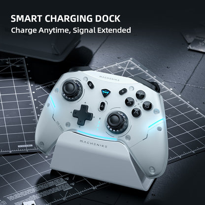 MACHENIKE G5Pro Max SE Gaming Controller With Charging Dock Optional Hall Effect Joysticks Triggers RGB Light Wireless Gamepad