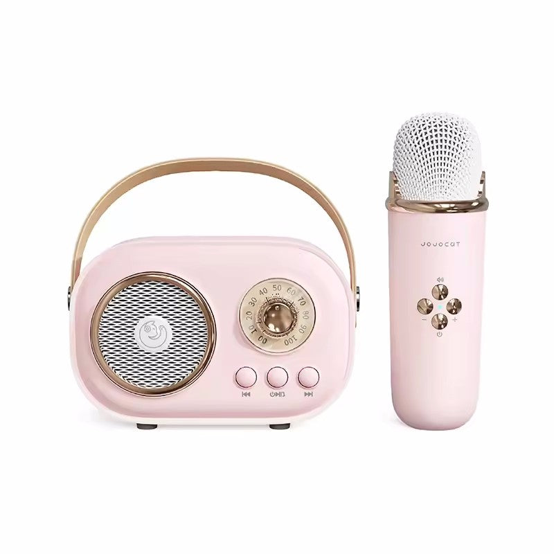 Karaoke Portable Wireless Bluetooth Speaker With Microphone Machine Radio FM Caixa De Som Mini Sound Box Music Small Column Mp3