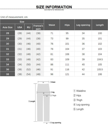 Fleece Pants Men's Winter Thick Slim Elastic Business Casual Velvet Pants Warm Fashion Solid Color Plush Trousers Male