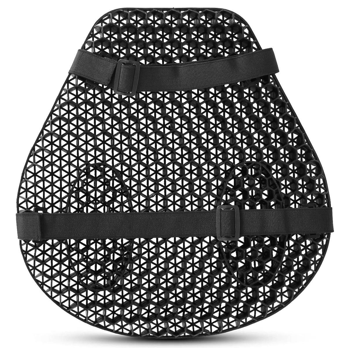 Almofada de Assento de Motocicleta Antiderrapante Estrutura de Malha 3D Respirável Macia e Confortável Proteção Solar Acessórios para Motocicleta
