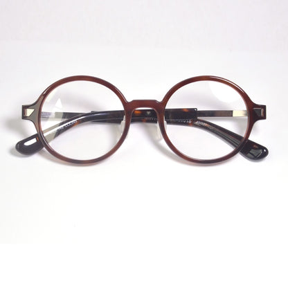 Óculos de Grau de Acetato Redondos Grandes da Moda para Mulheres Óculos Redondos de Tamanho Grande para Homens Design Alemão Flexível com Grau
